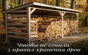 Когда покупать дрова, чтобы сэкономить до 20%